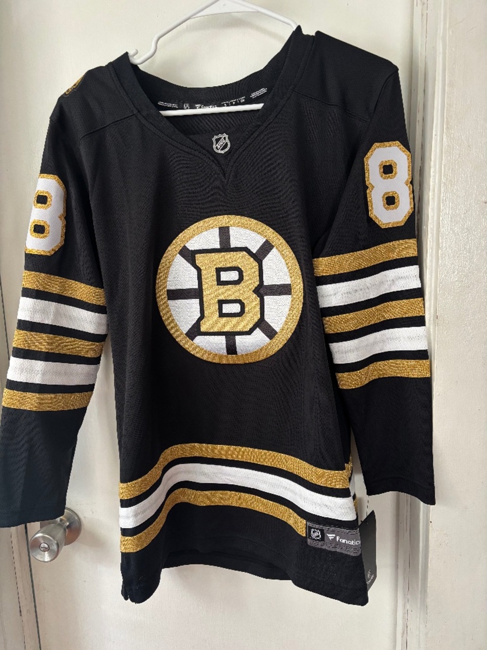 Black&Gold Pastrnak women’s size small jersey